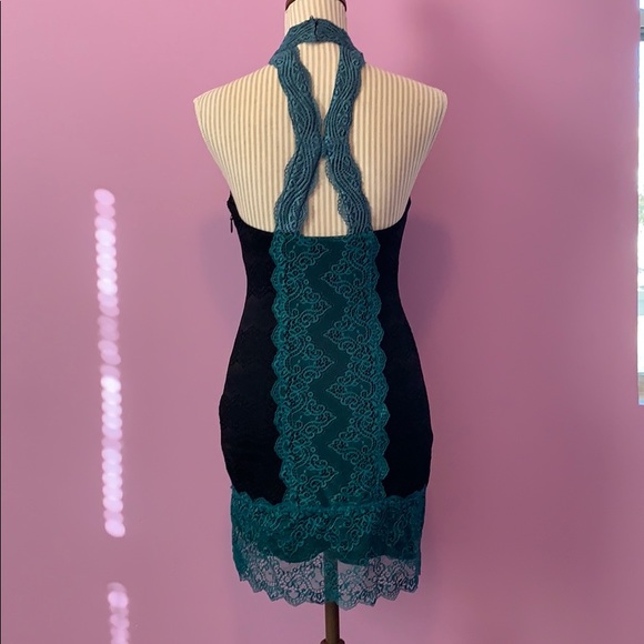 NWT FREE PEOPLE Natasha Lace Bodycon Dress - Picture 5 of 7
